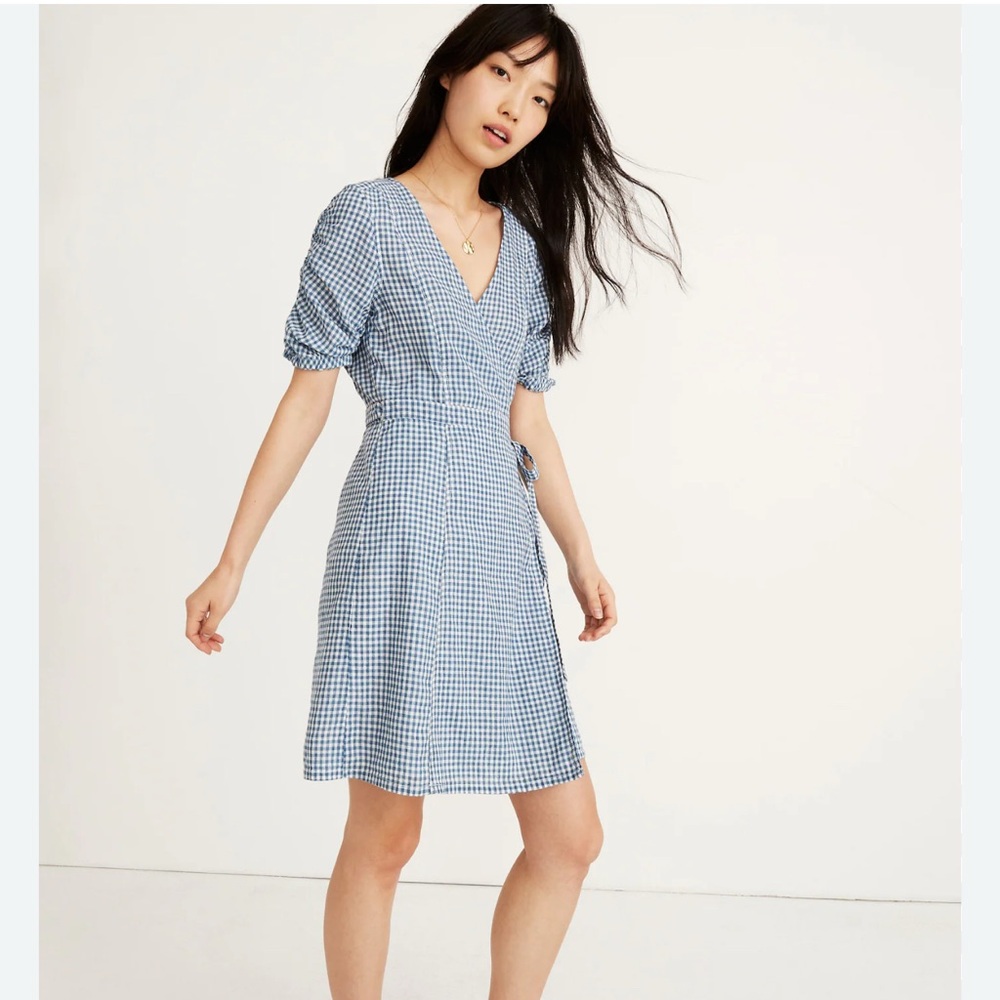 Madewell Gingham Dress